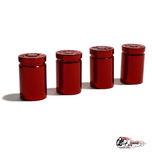 Ниппели (колпачки) для дисков гильзы (красные)