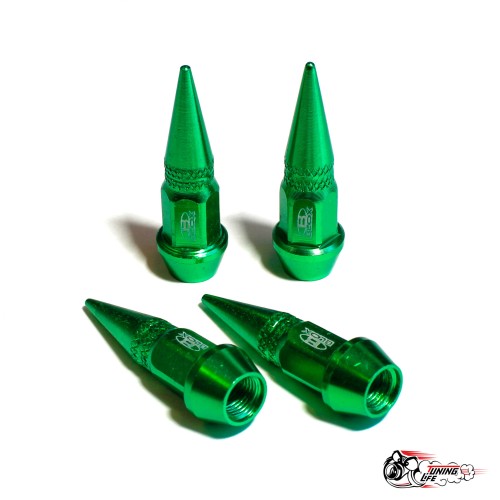 Ниппели (колпачки) BLOX шипы зеленые