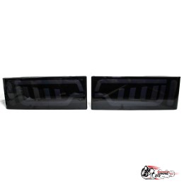 Фонари задние 2108 - 2114 АУДИ стайл тонированные (4190)