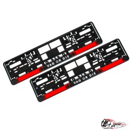 Рамки номерные VAG OR DIE