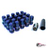 Гайки стальные MAX GUARD (с секреткой) синие 1.5