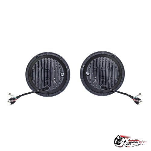 Фары светодиодные 3 полосы+кольцо УАЗ\\НИВА 005