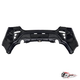 Бампер задний Киа Рио 4 КУДОС под раздвоенный глушитель Юрол