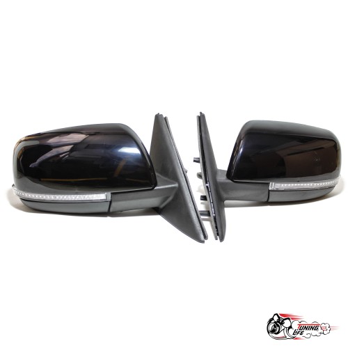 Зеркала Приора люкс с бег.поворотником механические