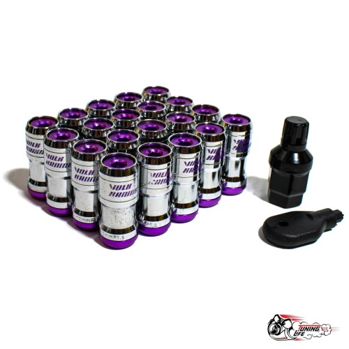гайки Volks 1.5 фиолетовые