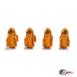 Ниппели (колпачки) ракеты золотые