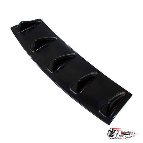 диффузор универсальный заднего бампера 5 плавников