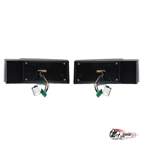 Фонари задние 2108 - 2114 АУДИ стайл ПРОЗРАЧНЫЕ