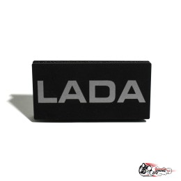 Шильдик решетки радиатора  ЛАДА серебро ВАЗ 2105