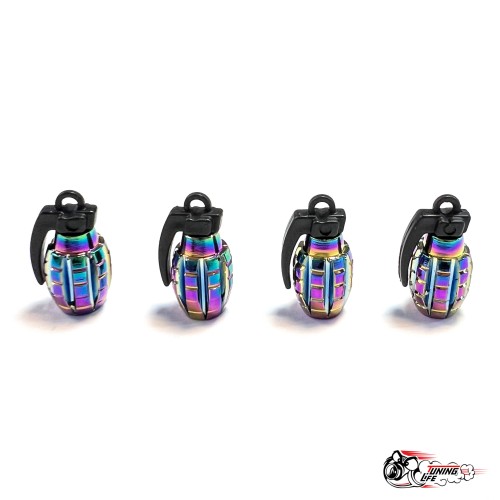 Ниппели (колпачки) гранаты нео-хром