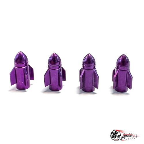 Ниппели (колпачки) ракеты фиолетовые
