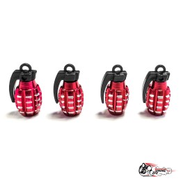 Ниппели (колпачки) гранаты красные