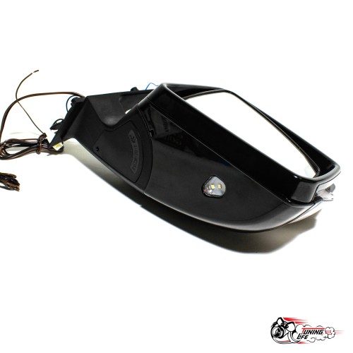 Зеркала 2107 AMG ЭЛЕКТРО c 1Х повторителем, подсветка + складывание + обогрев