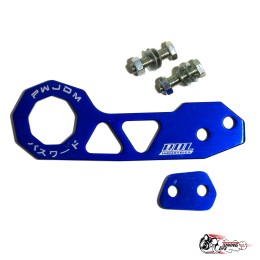 Петля буксировочная Password JDM загнутая синяя