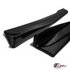 Накладки на пороги универсальные черные (48см)