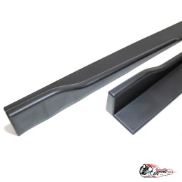 Накладки на пороги универсальные SALMAN черный мат(80 см)