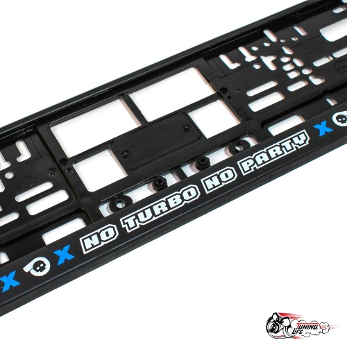 рамки номерные no turbo no party