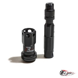 Гайки стальные MAX GUARD (с секреткой) черные 1.5