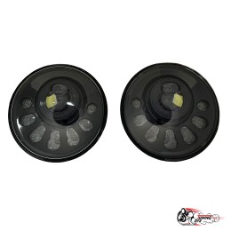 Фары передние НИВА в стиле Мерседес (LEDZILLA) G0439