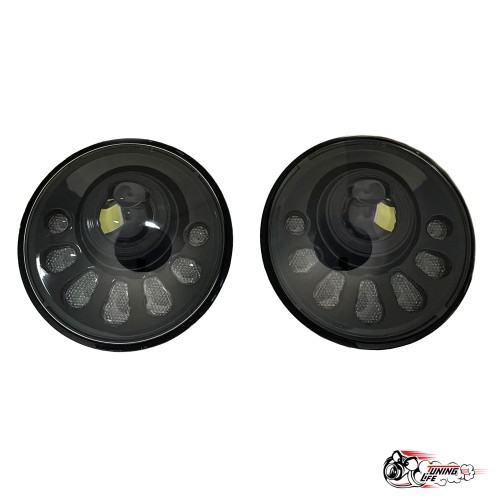 Фары передние НИВА в стиле Мерседес (LEDZILLA) G0439