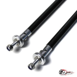 Крепление сплиттера 20см (карбон) алюм. крепеж с шайбой