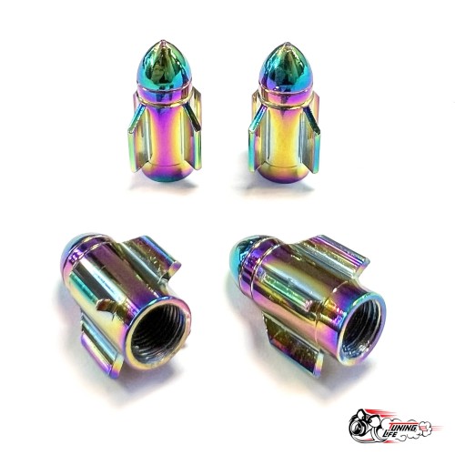 Ниппели (колпачки) ракеты нео-хром