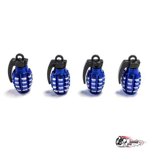 Ниппели (колпачки) гранаты синие