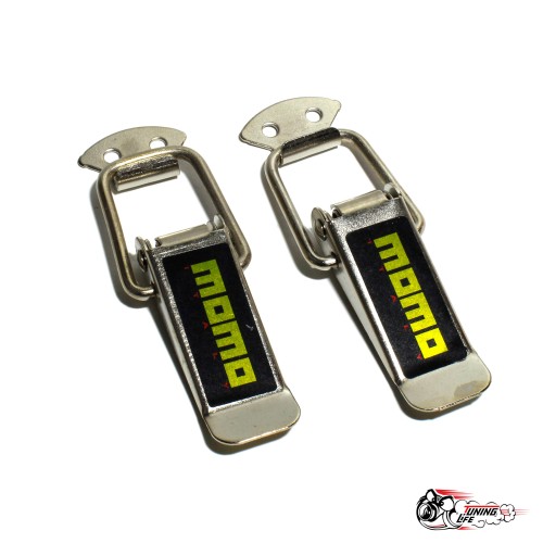 Клипсы для обвесов большие МОМО хром