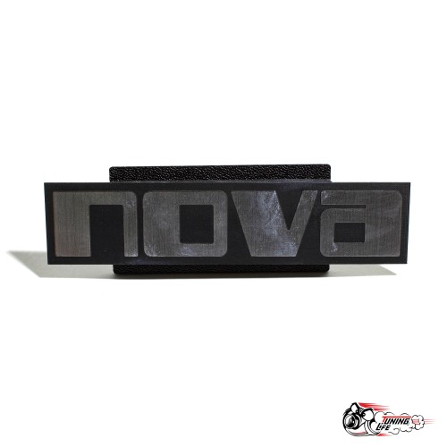 Шильдик решетки радиатора  НОВА серебро ВАЗ 2105