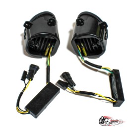 ПТФ LED Калина/Гранта/Ларгус (дешевые) двух режимные 6000к-3000к