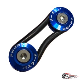 Крепления для обвесов JDM синие