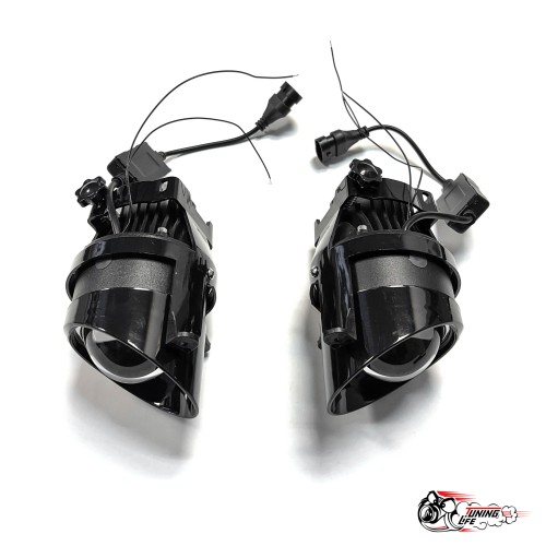 ПТФ LED Калина/Гранта/Ларгус с линзой дальний/ближний 40W (LEDZILLA) WD-085(PRO)