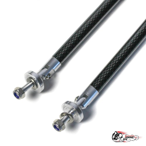 Крепление сплиттера 15см (карбон) алюм. крепеж с шайбой