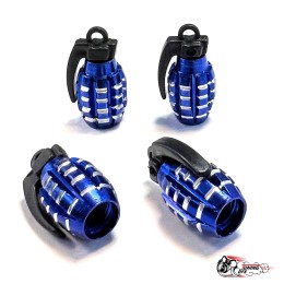 Ниппели (колпачки) гранаты синие