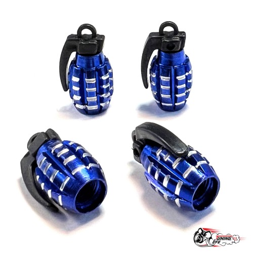 Ниппели (колпачки) гранаты синие