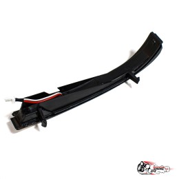 Повторители бегающие в зеркала Приора черные(плазма)