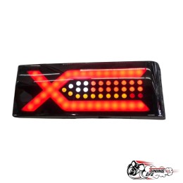 Фонари задние 2108 - 2114 X-образнае ПРОЗРАЧНЫЕ