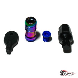 Гайки Volks 1.25 НЕОХРОМ