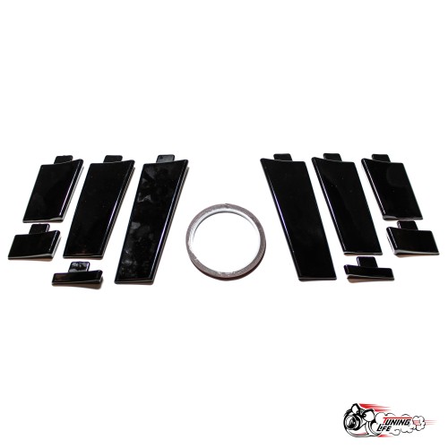 спойлер на заднее стекло универсальный SALMAN глянец