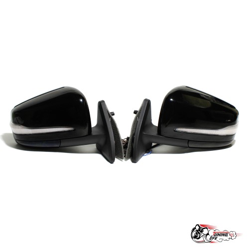 Зеркала 2108 AMG МЕХАНИКАc 1Х повторителем, подсветка + складывание + обогрев