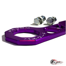 Петля буксировочная Password JDM загнутая фиолетовая