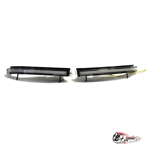 Повторители бегающие в зеркала Приора серые(плазма)