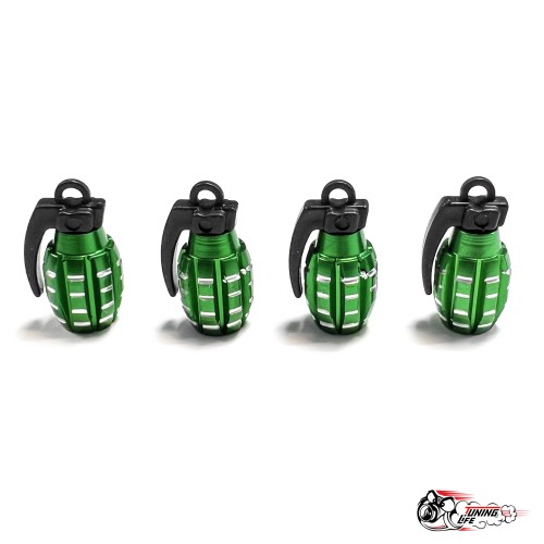 Ниппели (колпачки) гранаты зеленые