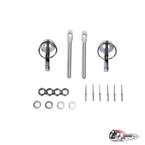 Замки капота Sparco серебро