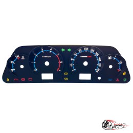 Шкала Нива АП в стиле Vesta (синяя)