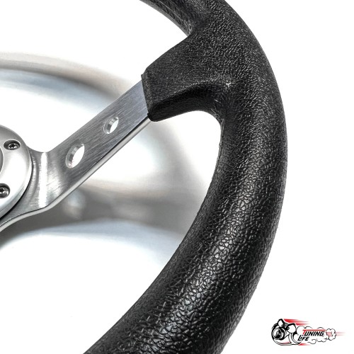 Руль МОМО вынос серый (бюджет)