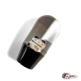 Насадка на ручку КПП с котом черная