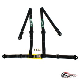 Ремни ТАКАТА ЧЕРНЫЕ 4 точки стандартная застежка (2 дюйма)