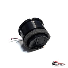 Воздуховод AMG Гранта регулируемые с белой подсветкой ЧЕРНЫЙ