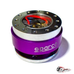 Переходник под руль спарко (быстросъем) фиолетовый